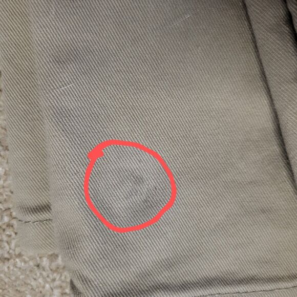 Levis 511 Jeans Mens 36x32 (Fits 36x31) Slim Fit Straight Leg Green Stretch - Picture 9 of 9